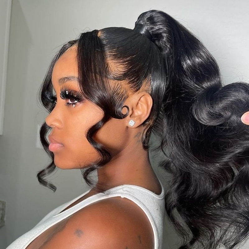 360 Transparent Lace Frontal Closure 22.5x4x2 With Adjustable Strap Virgin Straight Hair - 图片 8